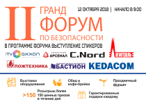12 октября  II Гранд Форум по безопасности в городе Пермь